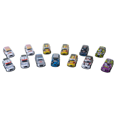 Motorized cars in a suitcase, 50 pcs. 26603