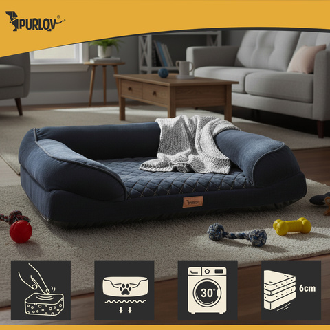 Lit orthopédique pour animaux S Purlov 26914