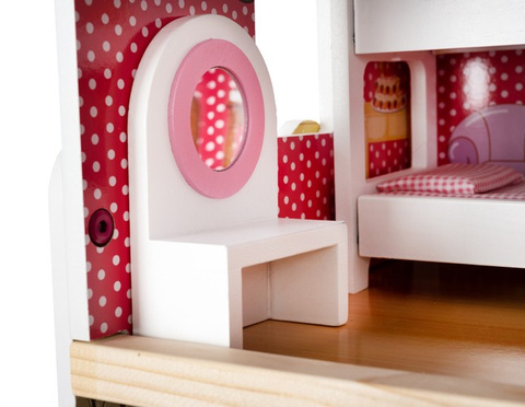 Wooden dollhouse - villa D11252
