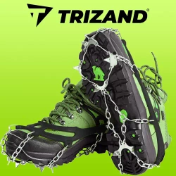Shoe grips/anti-slip spikes 44-47 Trizand