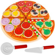 Dřevěná pizza - sada 22471