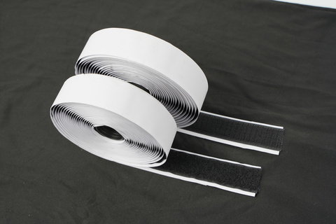 Self-adhesive Velcro black 5m x 2.5cm Ruhhy 24237