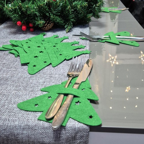 Besteckkoffer - Weihnachtsbäume, 12-tlg. Ruhhy 24824