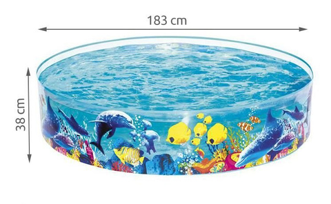 Piscine d&#39;extension pour enfants 183x38cm BESTWAY 55030