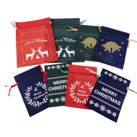 Sacs de Noël - lot de 8 pcs. Ruhy 22251