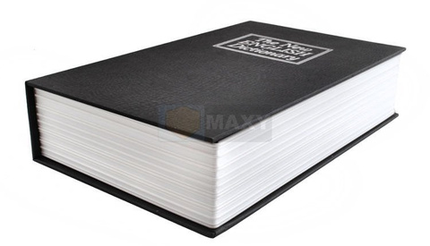 Safe - a box hidden in a book