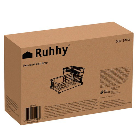 Ruhhy 19163 two-level dish dryer