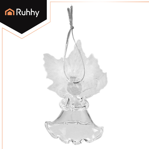 Boules transparentes - anges, 6 pcs. Ruhy 22497