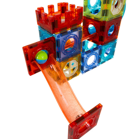 Blocs magnétiques - circuit à billes 110 pièces 25766