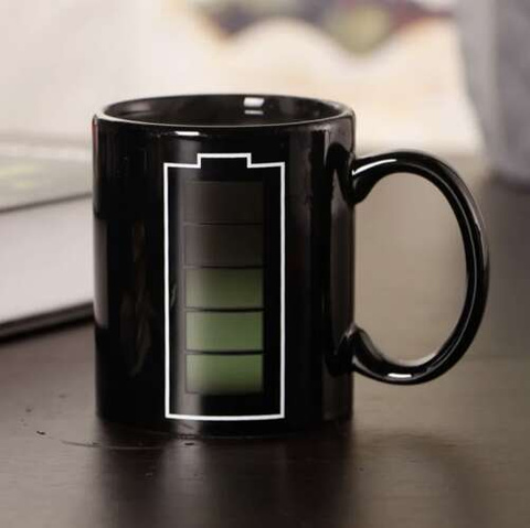 Mug magique - batterie 330ml Ruhhy 22103