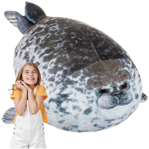 Maskot - tuleň 60 cm Kruzzel 24644