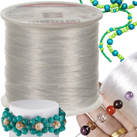 Elastique pour confection de bracelets - 40m Kruzzel 24753