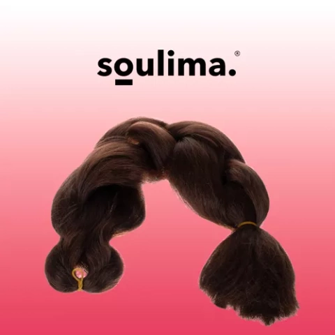 Synthetic hair braids brown Soulima 23567