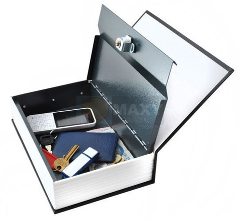 Safe - a box hidden in a book