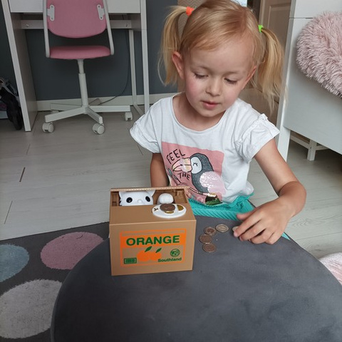 Skarbonka na baterie -  kotek 22468