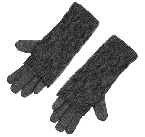 R6412 Touch-Handschuhe – grau