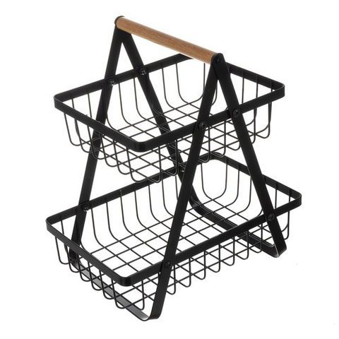 Ruhhy 24265 two-tier fruit/vegetable basket