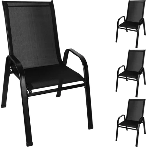 Ensemble de chaises de jardin - 4 pcs. Gardlov 23460