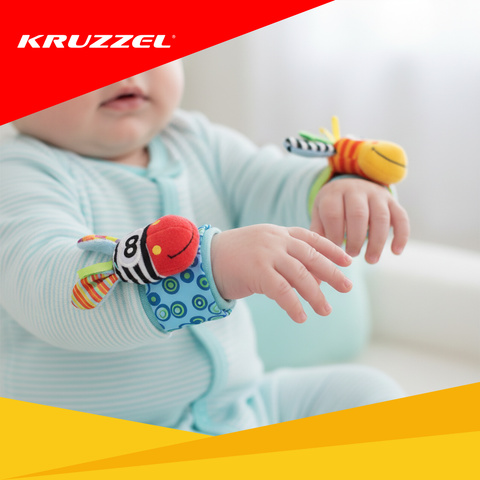 Baby rattles - set of 4 Kruzzel 25068