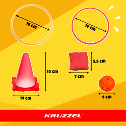 Gra zręcznościowa "Rzut do celu" Kruzzel 26514