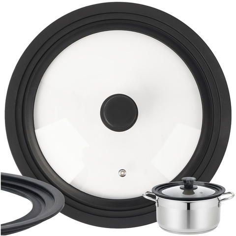 Силиконовая крышка 3-в-1 28/30/32 см Ruhhy 25561