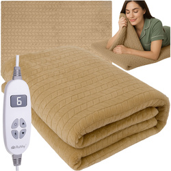 Tapis chauffant électrique 180x130cm beige Ruhhy 26224