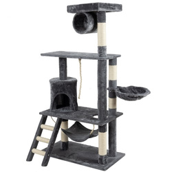 Cat tree 141cm gray Purlov 21713