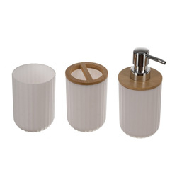 Bathroom accessories set - white Ruhhy 24635