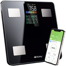 LCD-Personenwaage - analytisch schwarz Ruhhy 20675
