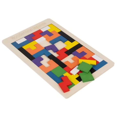 Dřevěné puzzle/ Kruzzel 22667