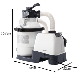 Sandpumpe für Schwimmbad 4500 l/h-INTEX 26644