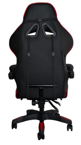 Gaming Chair - Black and Red Dunmoon