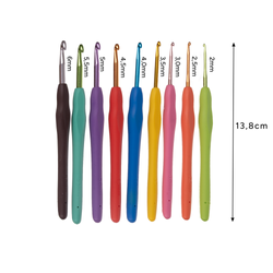 Háčkovací sada 58 dílů. Maaleo 25692