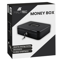 Large black cash box