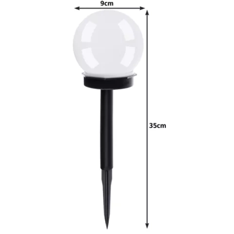 Solar-Gartenlampe - Kugel, 6er-Set. 23562