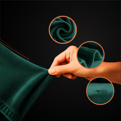 Potah na pohovku 145-185cm zelený Ruhhy 26032