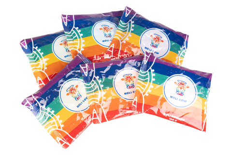 Holi spalvų milteliai - 6 x 100 g rinkinys