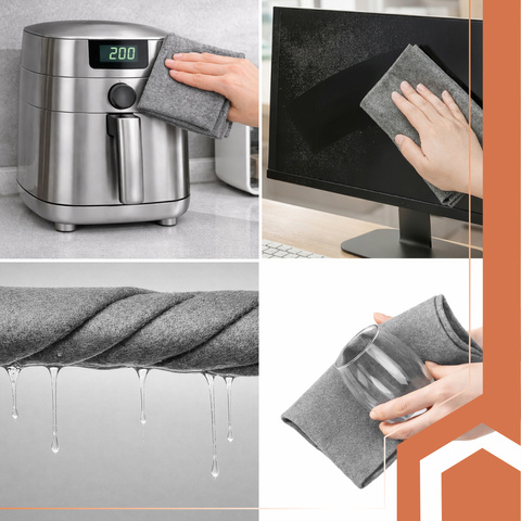 Window wipes - 3 pcs. 30x40cm Ruhhy 27207