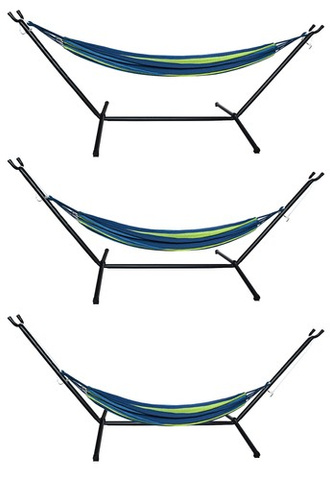 Sodo hamakas 200x150cm su rėmu