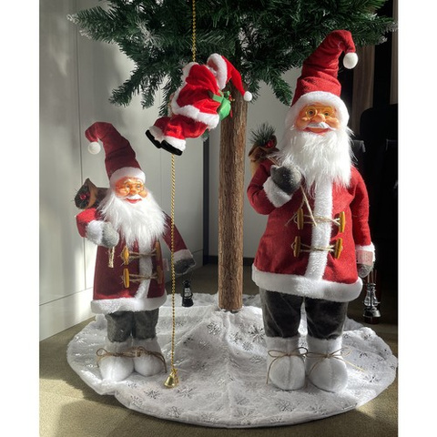 Santa on a rope - Christmas decoration Ruhhy 22502