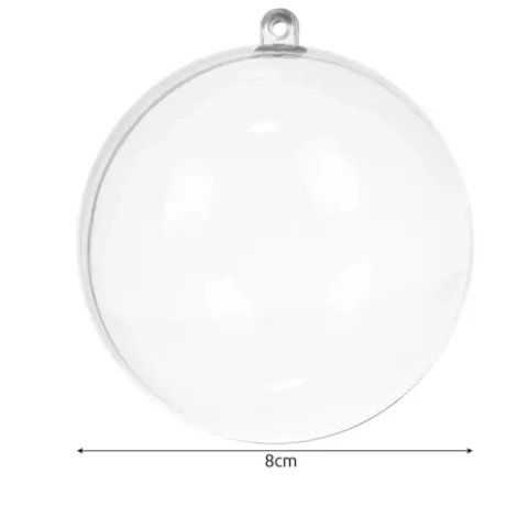 Transparent baubles - set of 12 Ruhhy 20508