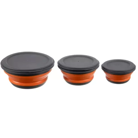 Silicone folding bowls - 3 pcs Ruhhy 20781