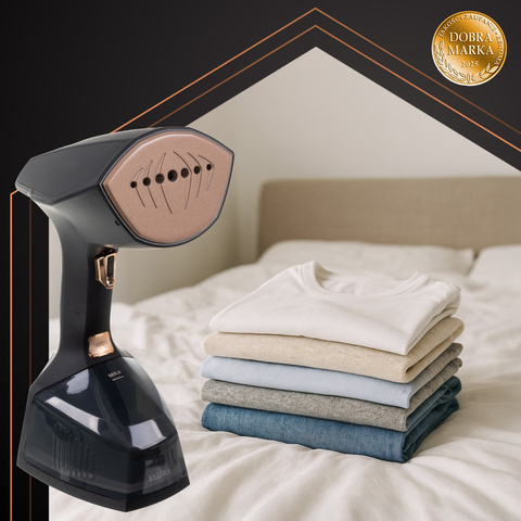 Parownica do ubrań 2000W czarna Velira Ruhhy 26901