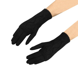 R6413 Touch-Handschuhe – schwarz