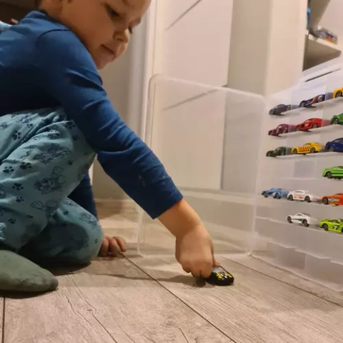 Bunte Autos/gefederte Autos 1:64 - 16-tlg. Kruzzel 20352