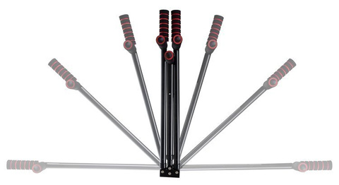 Device for stretching the muscles of legs and thighs