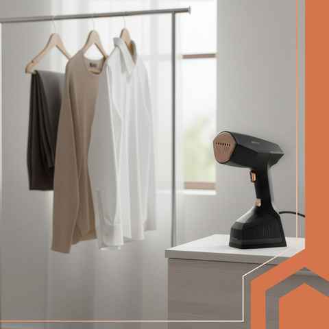 2000W black clothes steamer Velira Ruhhy 26901