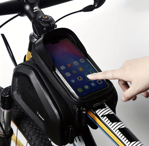 Trizand 25378 Bike Pannier with Phone Case