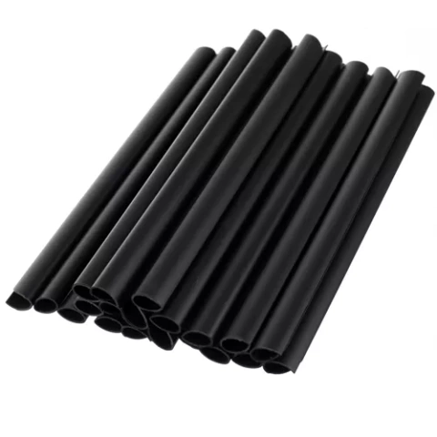 Fencing tape 19cmx35m 450g/m2 black 23698