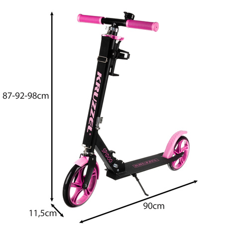 Spidoo scooter pink Kruzzel 25628